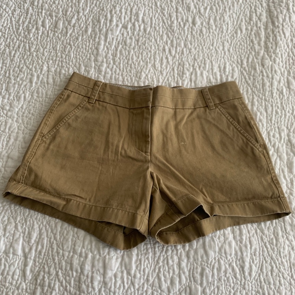 J.Crew Khaki Chino Shorts - Women’s